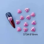 20 ks růžových srdíček