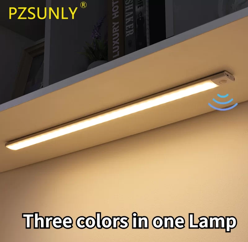 Led světlo s pohybovým senzorem a USB nabíjením | osvětlení 3 ks