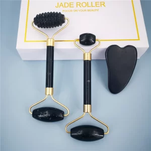 Jade váleček gua sha masáž obličeje lifting | masážní váleček, gua sha kámen