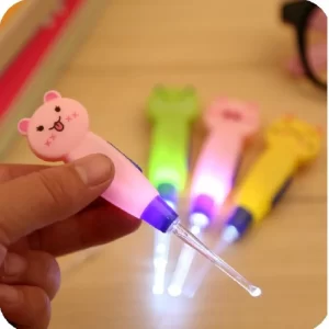 Led čistič uší pro děti s výměnnými nástavci | čistič uší, péče o uši