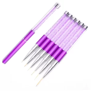 Štětec pro nail art a zdobení nehtů | štětec na nehty, pomůcka na manikúru
