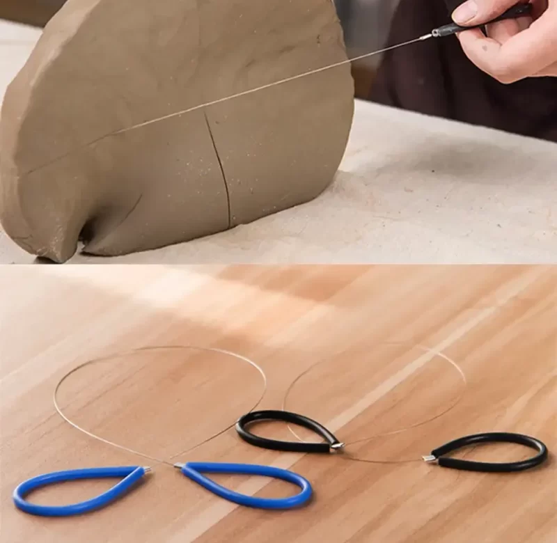 Řezací ocelový drát pro keramiku a hlínu | keramická pomůcka