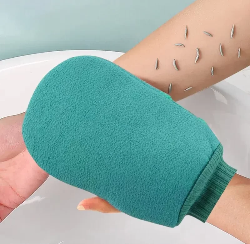 Peelingová rukavice na záda do sprchy | koupelnová pomůcka, tělový kartáč