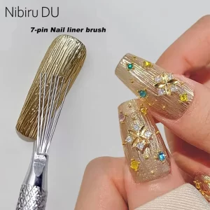 Ultra tenký štětec na nail art a zdobení | štětec na nehty, zdobení