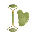 Masážní váleček a gua sha kámen pro obličej a tělo | masážní sada, péče o pleť
