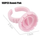 100P kulatě-růžová