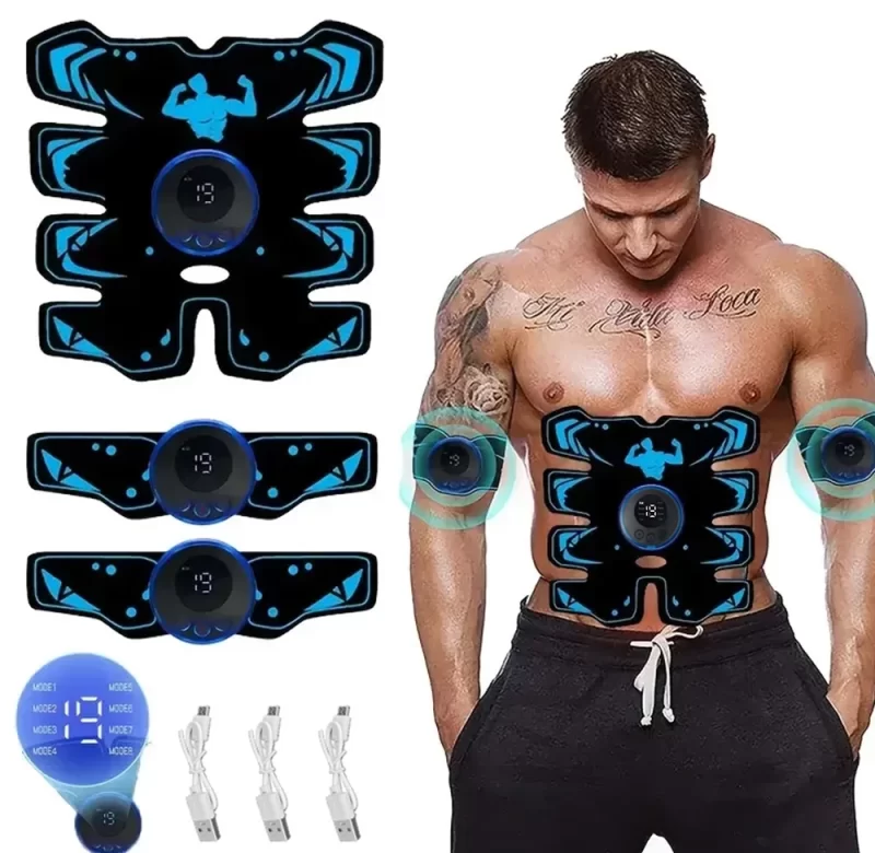 Elektrický posilovač břišních svalů pro domácí fitness | posilovač, pás