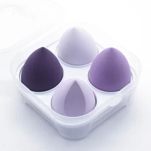 Sada makeup houbiček pro snadné nanášení make-upu | kosmetická pomůcka, pudrová houbička