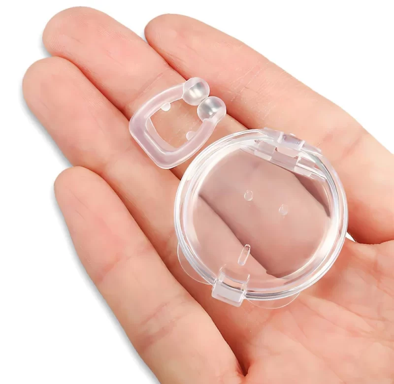 Klip proti chrápání s magnety pro lepší spánek | nosní klip, noční pomůcka