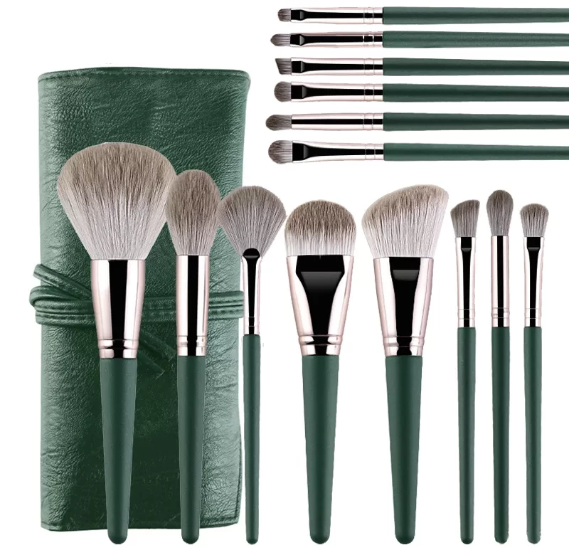 14dílná sada štětců pro dokonalý make-up | kosmetické štětce, make-up sada