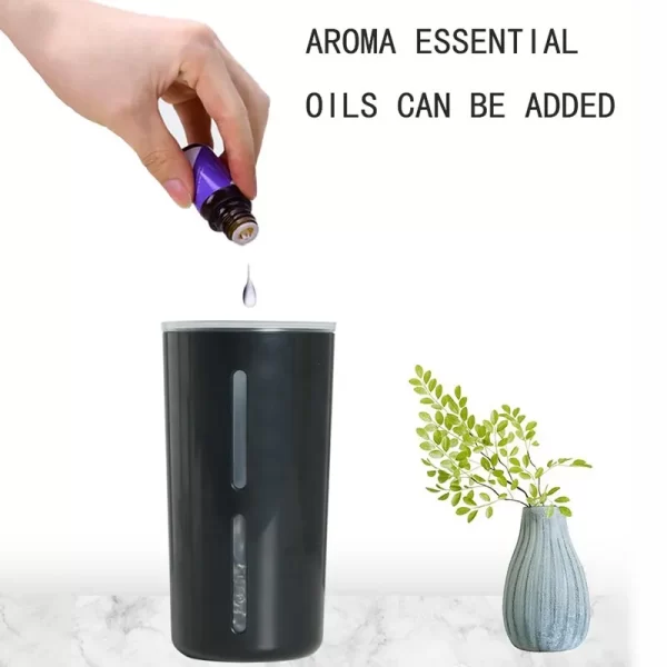 Aroma difuzér s barevným nočním světlem do zásuvky | aroma difuzér, zvlhčovač vzduchu - Image 3