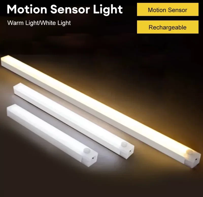 Led světlo s pohybovým senzorem pod linku | noční osvětlení 1+1 ks