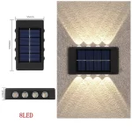 8LED diod 1ks lampa