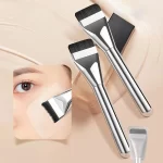 Plochý štětec na make up bez stop pro hladké líčení | kosmetický štětec, make up štětec