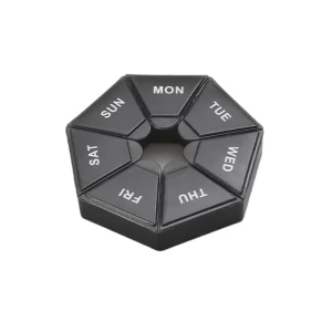 Mini cestovní dávkovač léků 7 dní box | dávkovač léků, krabička na léky
