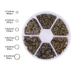 6 mřížkových bronzových