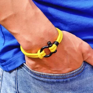 Pánský šňůrkový náramek pro štěstí | pánský náramek, stylový doplněk