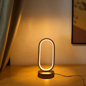 Led u-shaped noční lampa na stůl | dekorativní lampa, stolní lampa