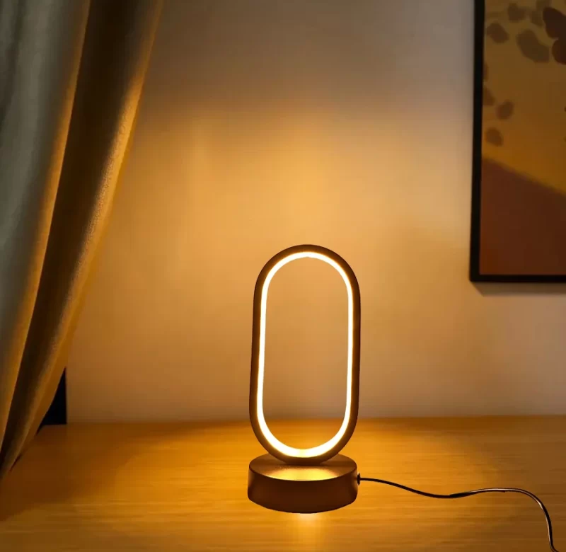 Led u-shaped noční lampa na stůl | dekorativní lampa, stolní lampa