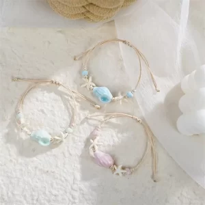 Barevný boho keramický náramek pro ženy | dámský náramek, boho šperk