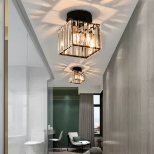 Křišťálový lustr | Stropní lampa, Moderní osvětlení