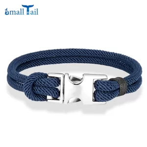 Odolný paracord náramek s ocelovou přezkou | survival náramek, záchranný náramek