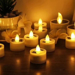 Solární LED svíčky | Venkovní osvětlení | Dekorace na zahradu