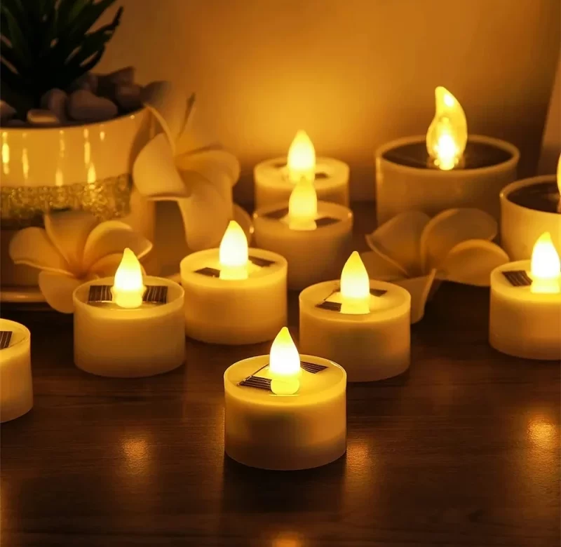 Solární LED svíčky | Venkovní osvětlení | Dekorace na zahradu