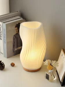 Francouzský styl 3D stolní lampa | osvětlení