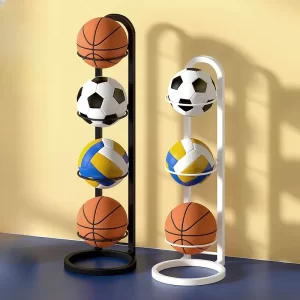 Basketbalový kovový stojan na míče | stojan, držák
