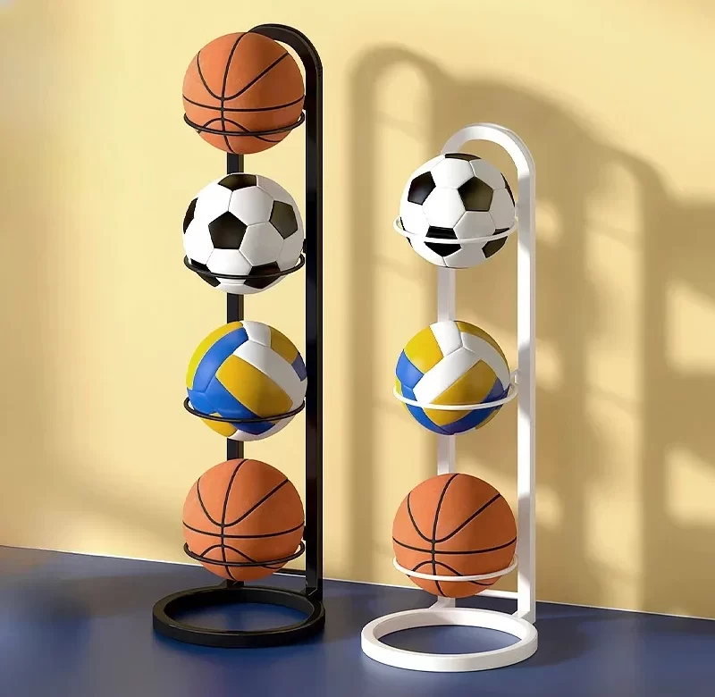 Basketbalový kovový stojan na míče | stojan, držák