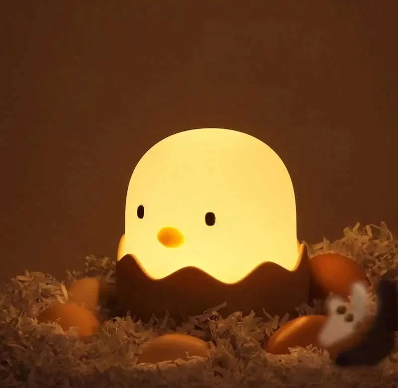 Noční světlo kuře ve skořápce | LED osvětlení