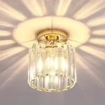 Zlaté kulaté bez žárovky