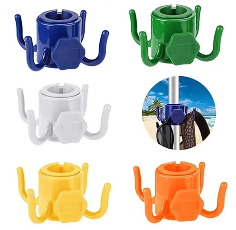 Háček na ručníky s věšákem na oblečení | plážový držák, věšák na ručníky