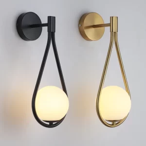 Luxusní skleněné LED nástěnné světlo | Moderní osvětlení, Designová svítidla