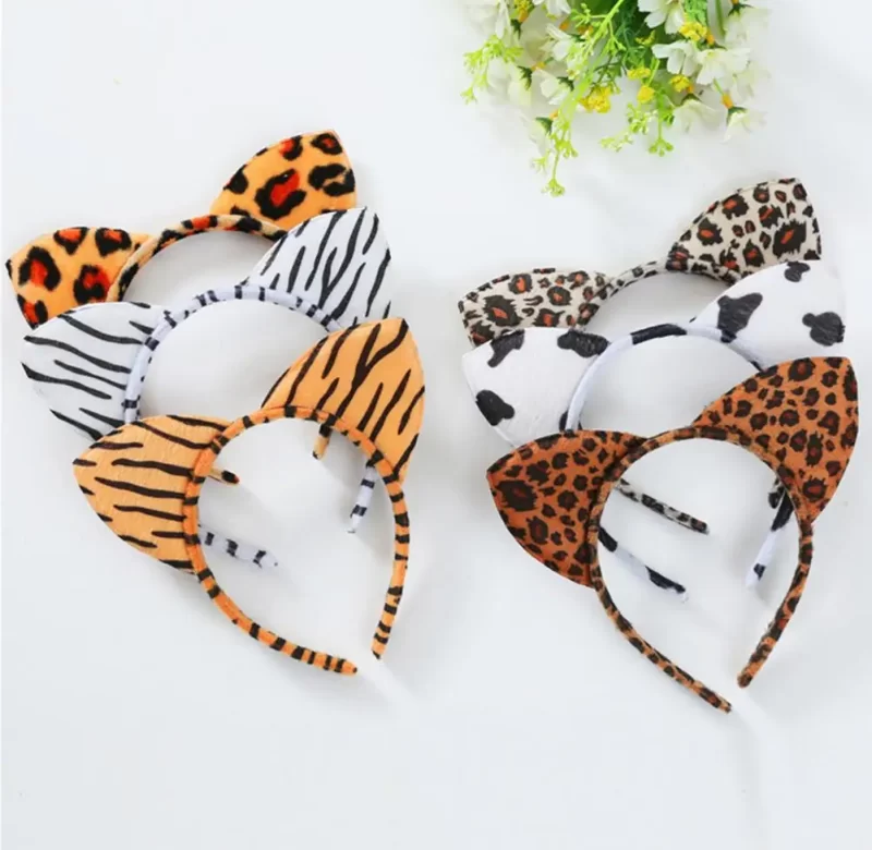 Roztomilá dětská čelenka s oušky | čelenka, ozdoba do vlasů