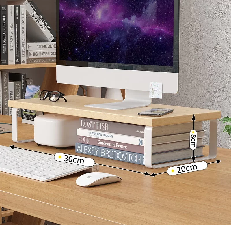 Notebookový stojan s úložným prostorem | držák notebooku, stojan monitoru