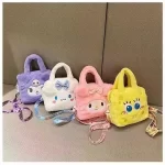 Kawaii plyšová crossbody kabelka | dívčí taška