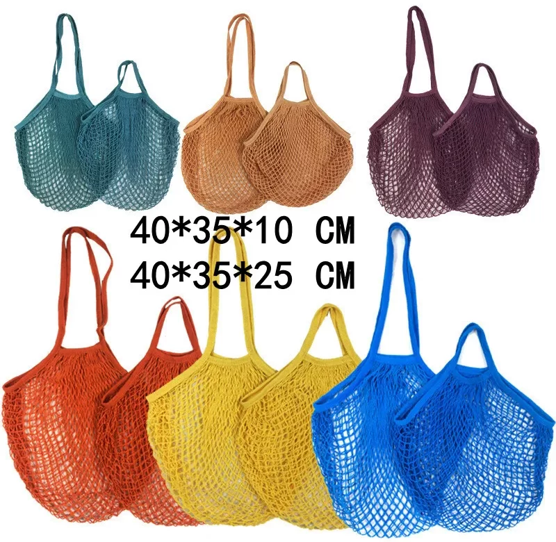 Nákupní skládací taška z bavlny na ovoce | taška ekotaška