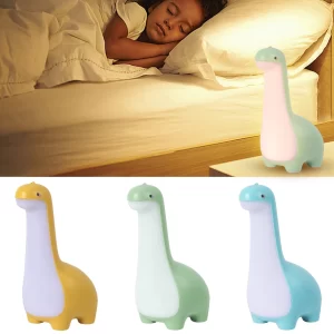 Dinosaur Lampa s USB nabíjením | Dětská lampa, Noční světlo