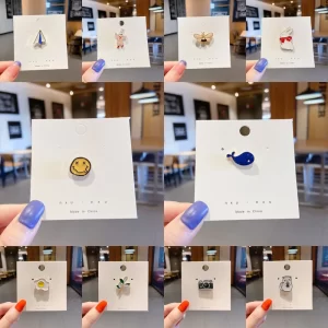 Roztomilý smaltovaný odznak | brože