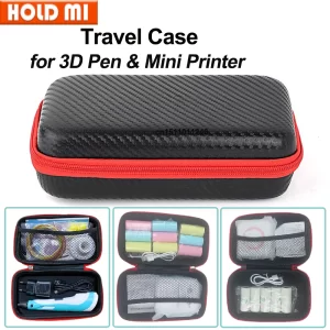 Praktické cestovní pouzdro pro mini tiskárnu | cestovní obal, 3d pero