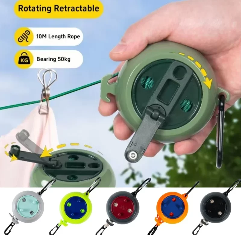 10m skládací venkovní sušák na prádlo | venkovní sušák, prádelní šňůra