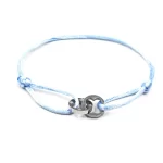 nebesky modrá stříbrná