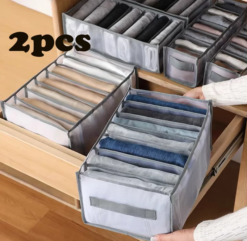 Skládací úložný box do skříně na oblečení | úložný box, zásuvkový organizér