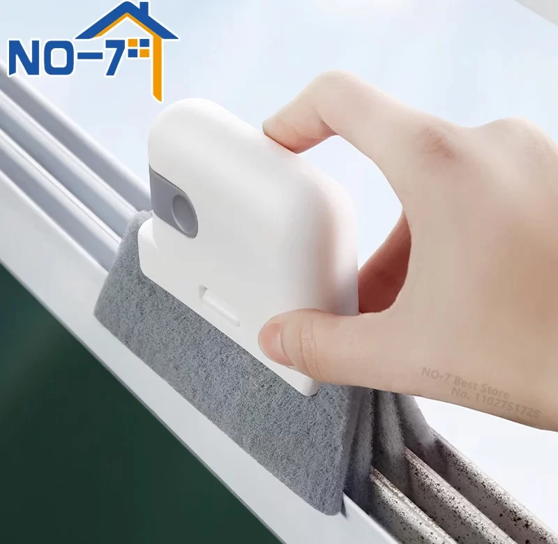 Čistič drážek oken rámů a dveří | čistič, kartáč