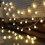 Bílé LED světýlko na baterie | Dekorační světla, Vánoční osvětlení