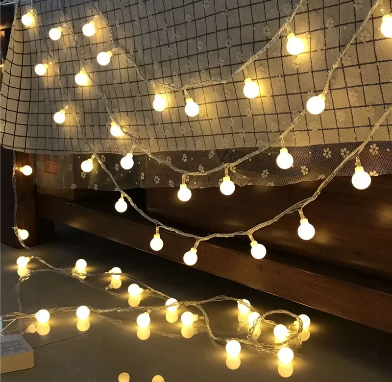 Bílé LED světýlko na baterie | Dekorační světla, Vánoční osvětlení