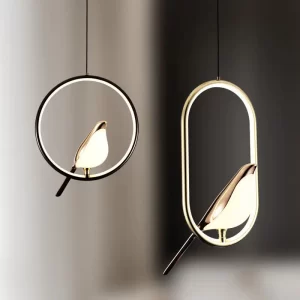 Lustr LED s rotujícím designem | závěsné světlo