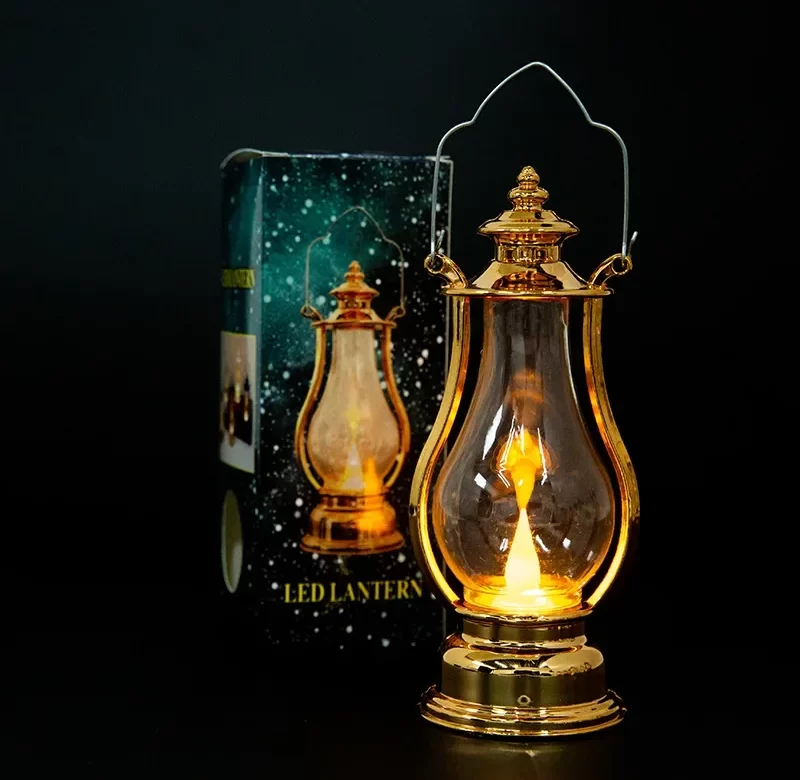 Led retro malá olejová lampa | osvětlení 1+3 ks